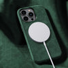 For Apple iPhone 14 Pro All Inclusive Suede Phone Case Magnetic Wireless Charging Protective Cover