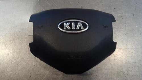 2010 2011 2012 Kia Sportage Left Driver Steering Wheel Airbag Black 2.4L OEM