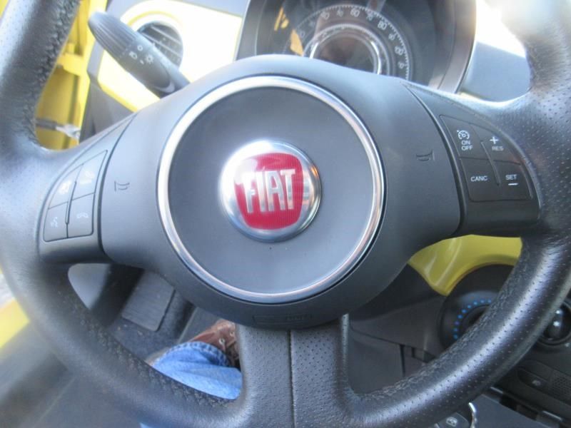 12-17 Fiat 500 2-Dr Left Driver Steering Wheel Airbag Black OEM With Warranty