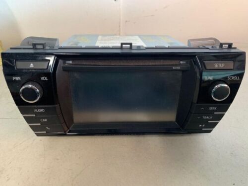 14-16 Toyota Corolla AM FM Radio Display Receiver W/o Navigation With 6.1 Screen